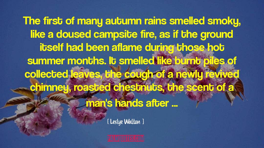 Autumn Inspirational quotes by Leslye Walton