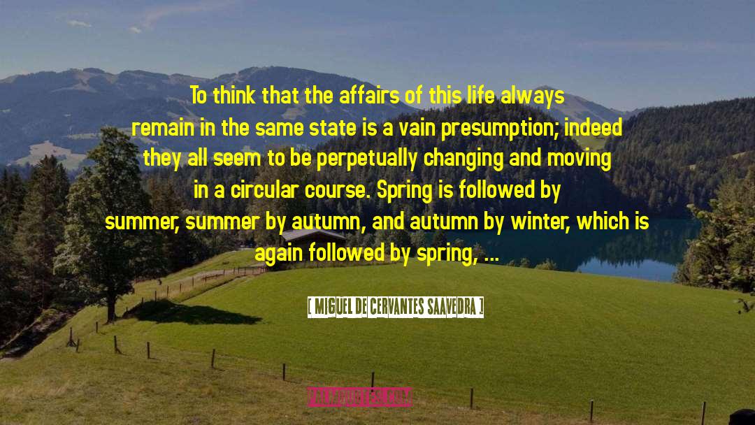 Autumn Landscape quotes by Miguel De Cervantes Saavedra