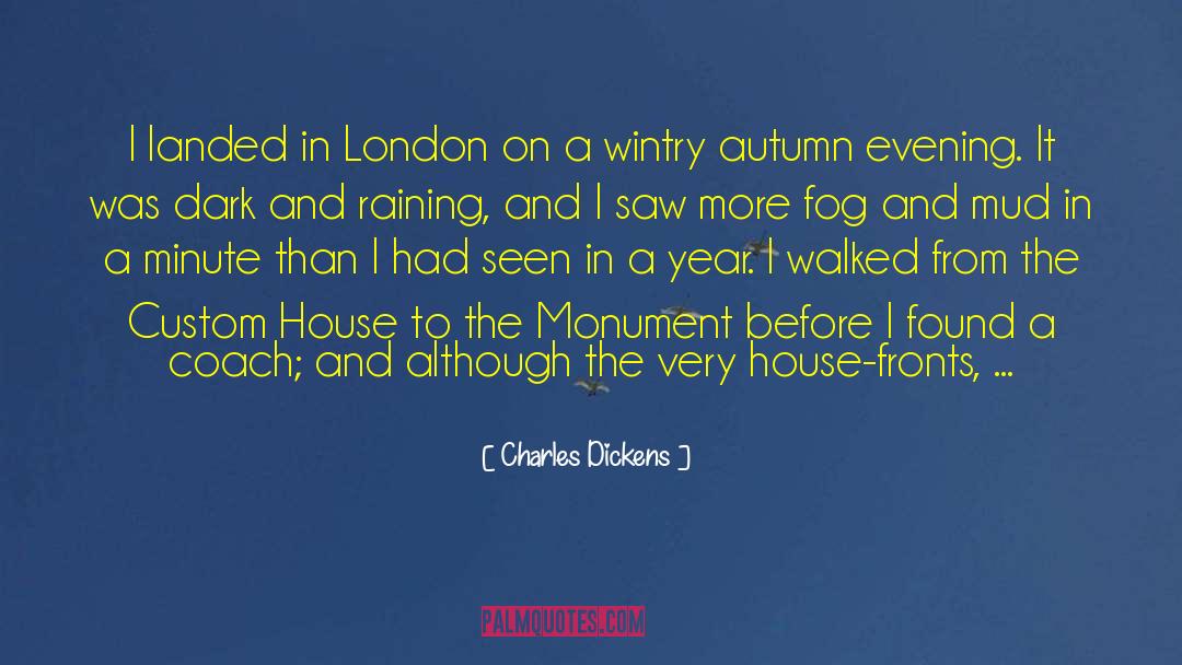 Autumn Landscape quotes by Charles Dickens