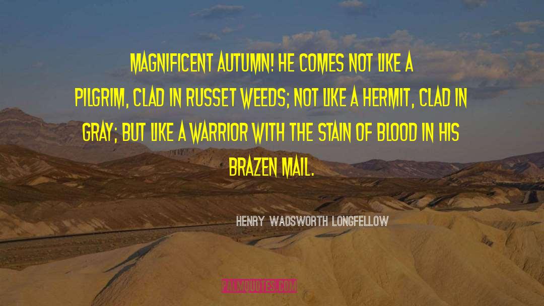 Autumn Landscape quotes by Henry Wadsworth Longfellow