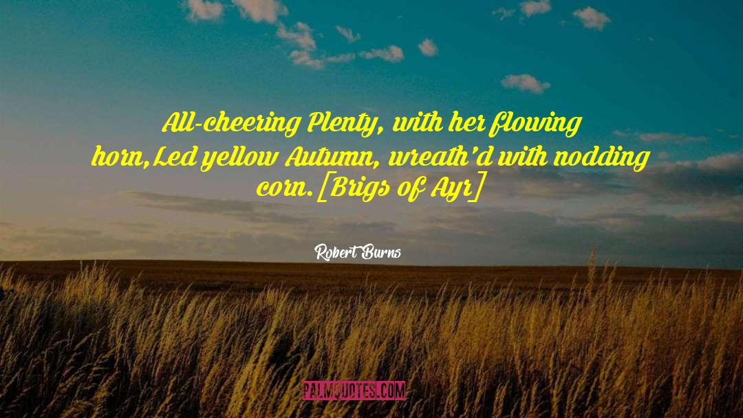 Autumn Love quotes by Robert Burns