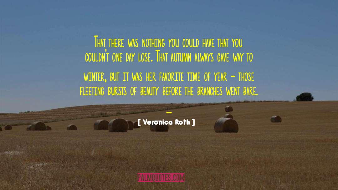 Autumn Pinterest quotes by Veronica Roth