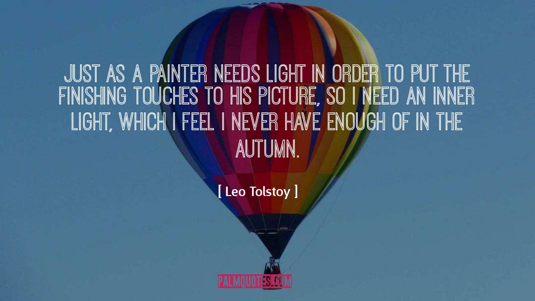 Autumn Poems quotes by Leo Tolstoy