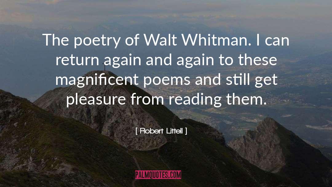 Autumn Poems quotes by Robert Littell