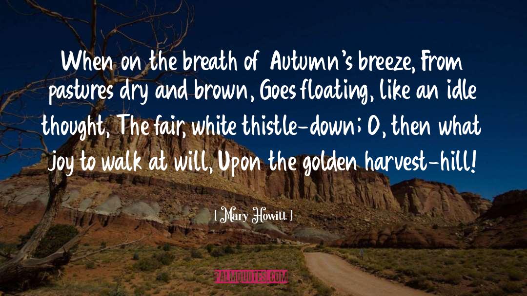Autumn quotes by Mary Howitt