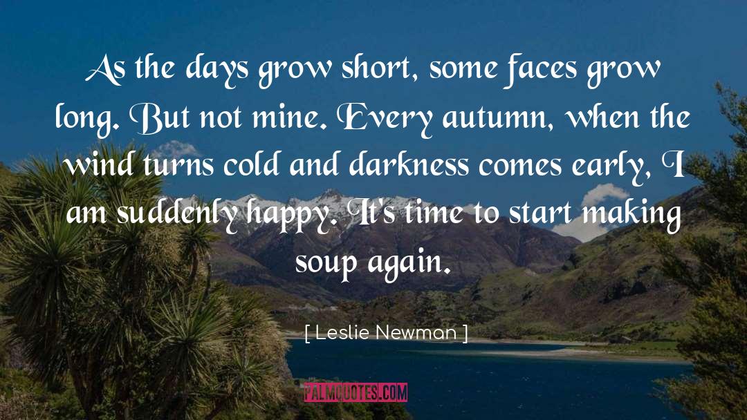 Autumn quotes by Leslie Newman