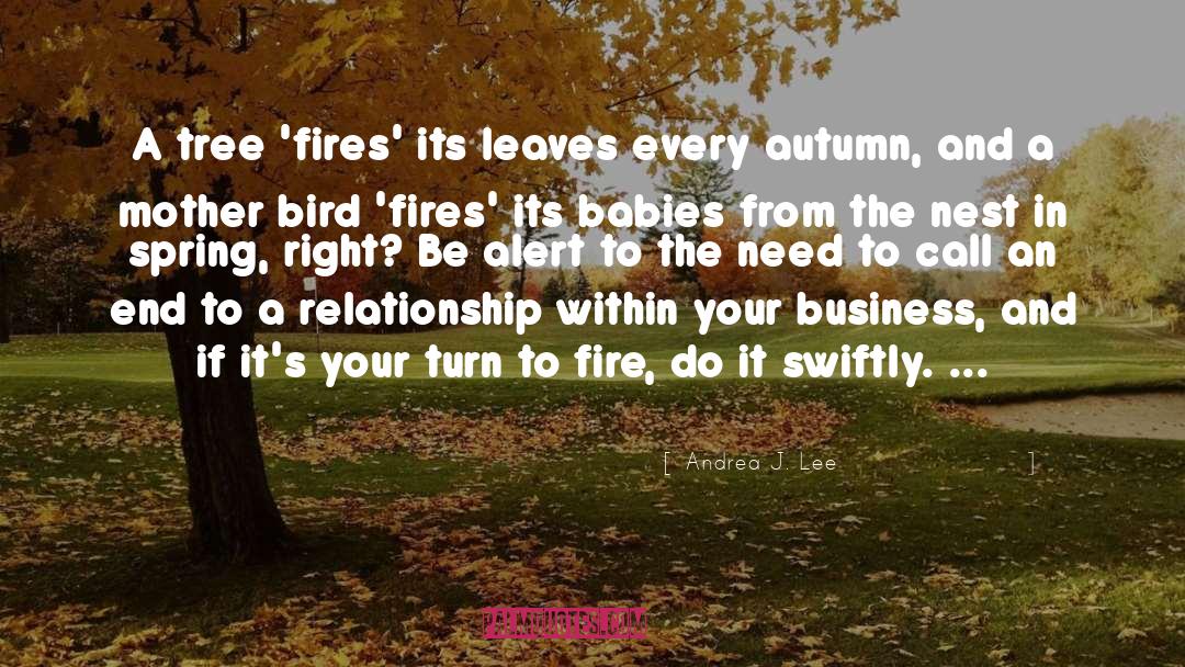 Autumn quotes by Andrea J. Lee