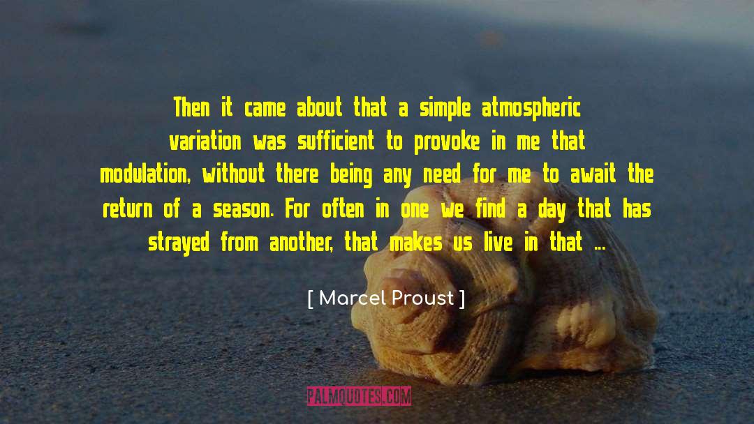 Autumn Season quotes by Marcel Proust