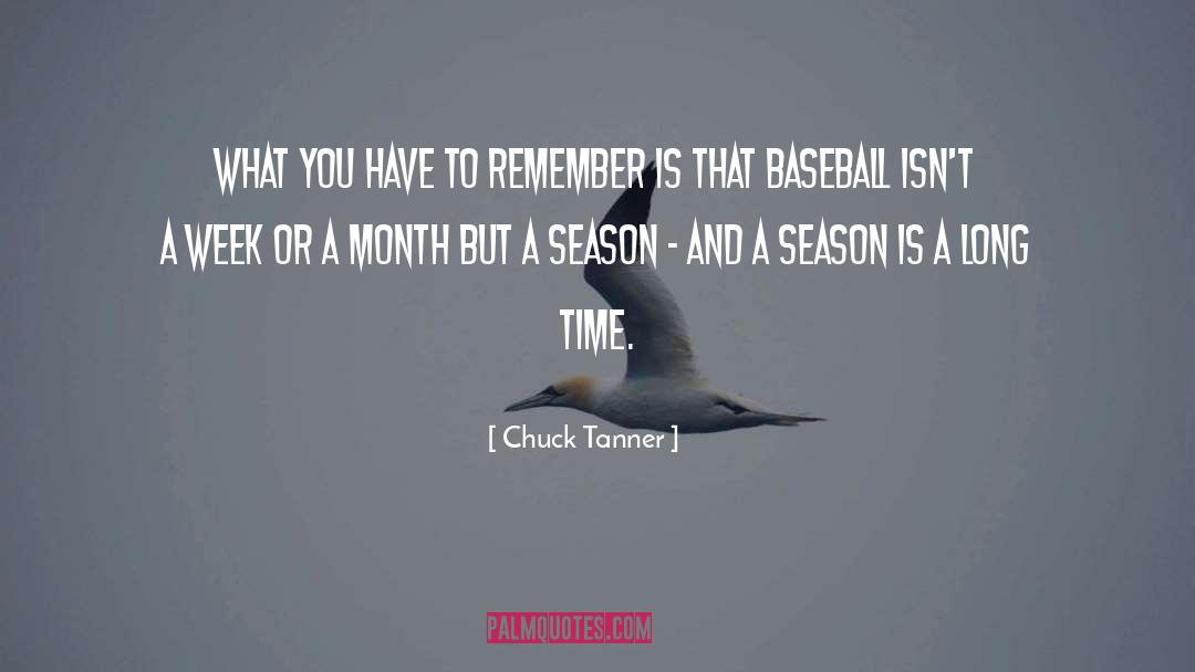 Autumn Season quotes by Chuck Tanner