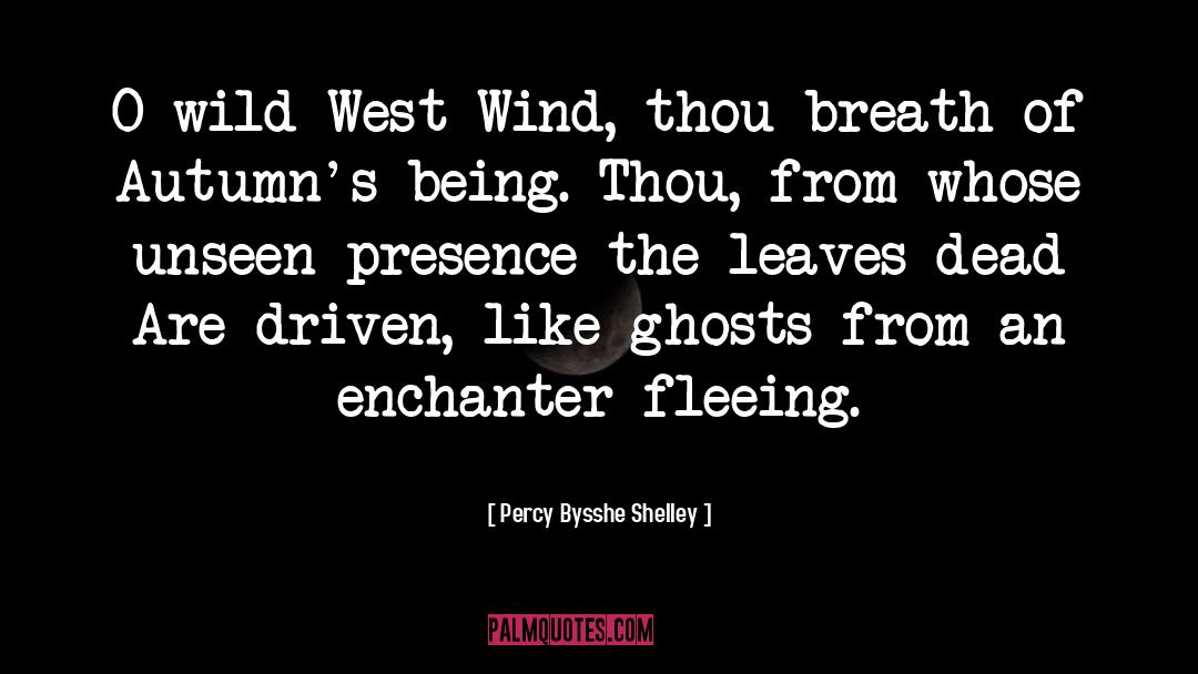 Autumn Wind quotes by Percy Bysshe Shelley