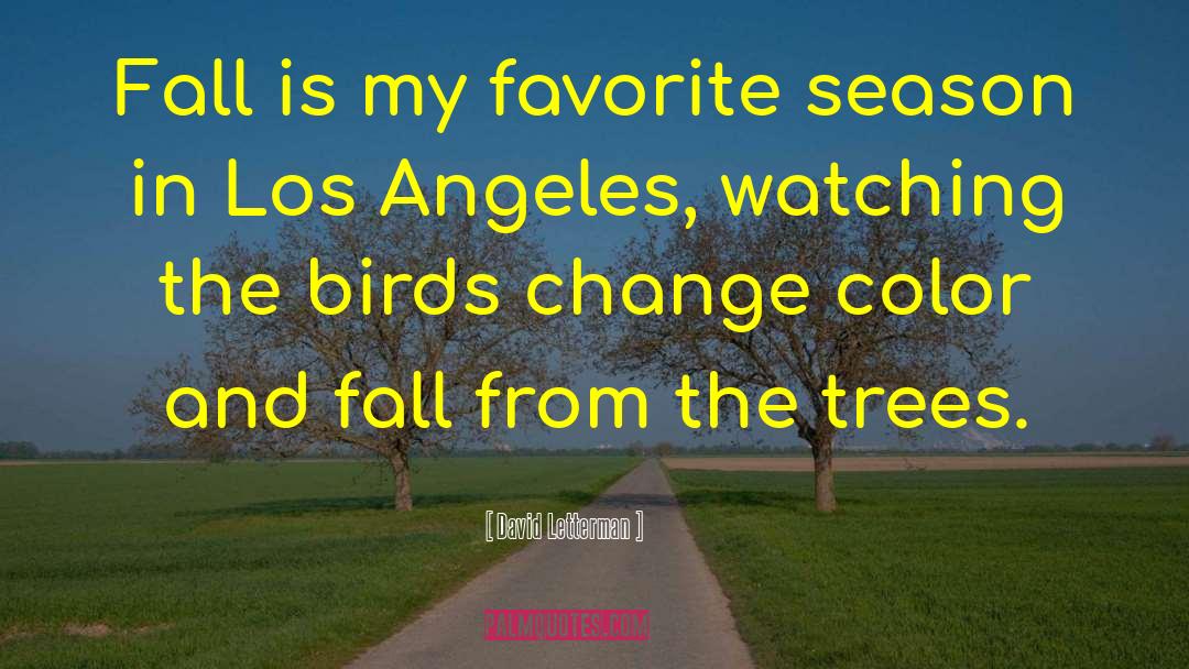 Autumnal Equinox quotes by David Letterman