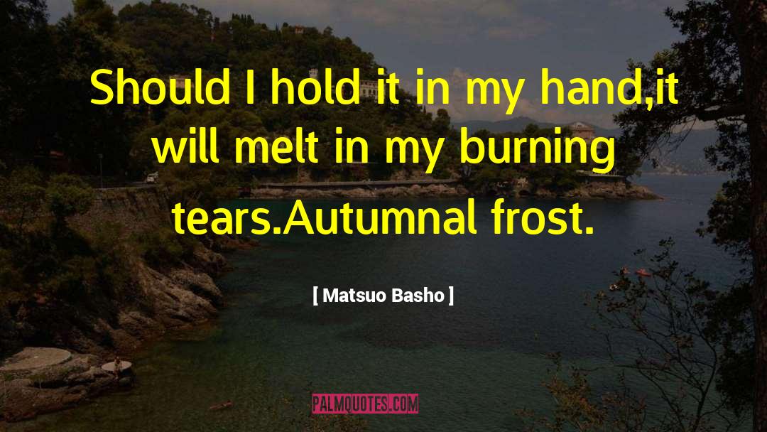 Autumnal quotes by Matsuo Basho