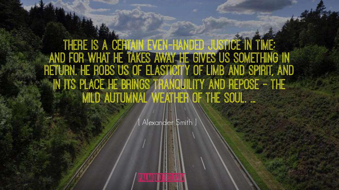 Autumnal quotes by Alexander Smith