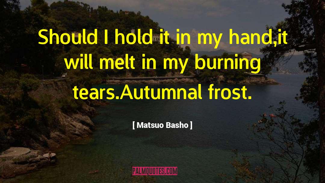 Autumnal Sonnet quotes by Matsuo Basho