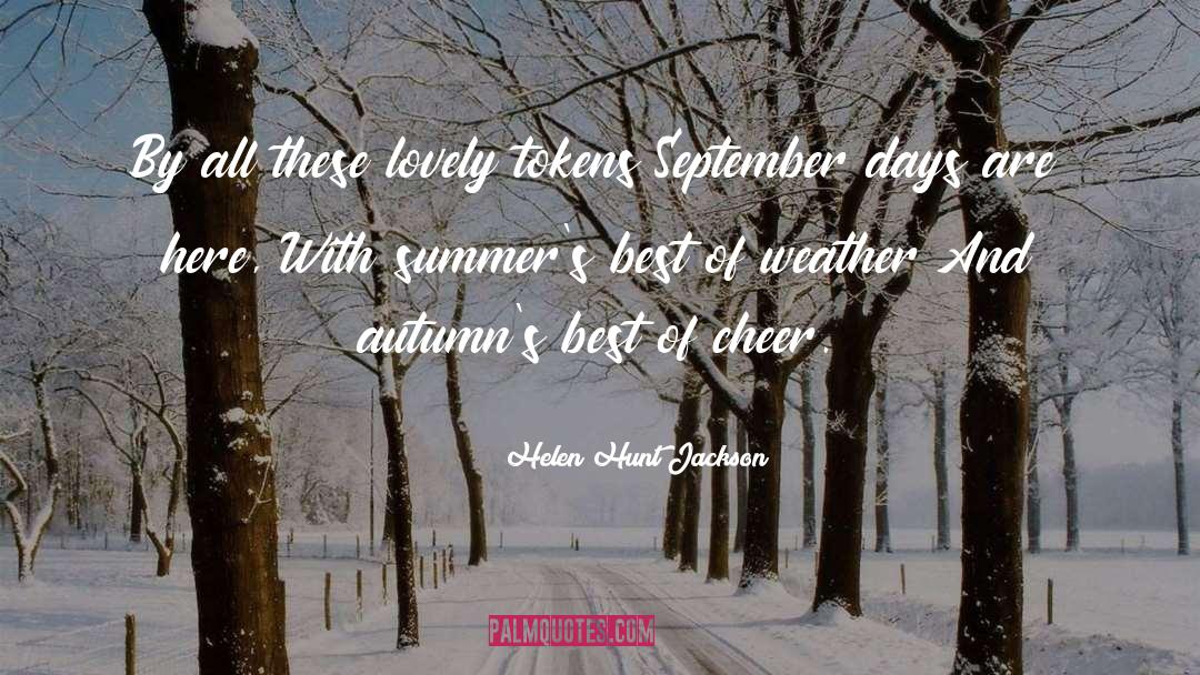 Autumns quotes by Helen Hunt Jackson
