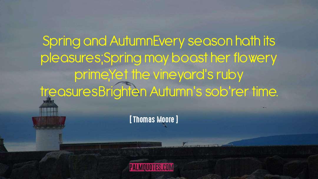 Autumns quotes by Thomas Moore