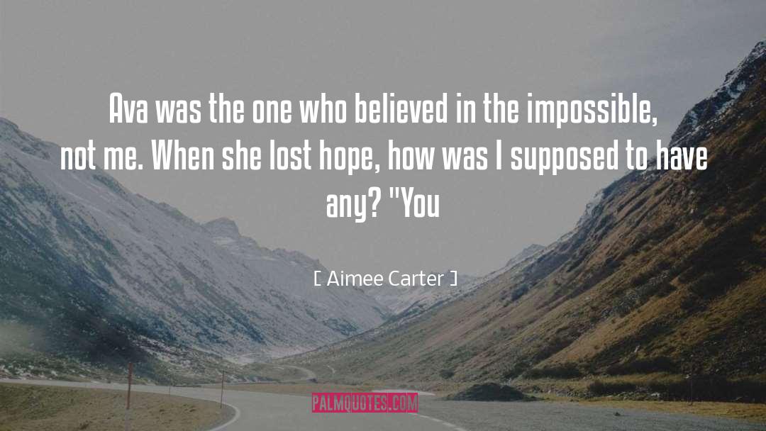 Ava Ayers quotes by Aimee Carter