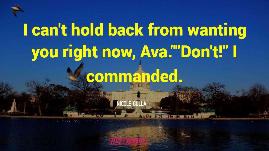 Ava Darton quotes by Nicole Gulla