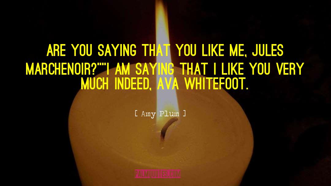 Ava Whitefoot quotes by Amy Plum