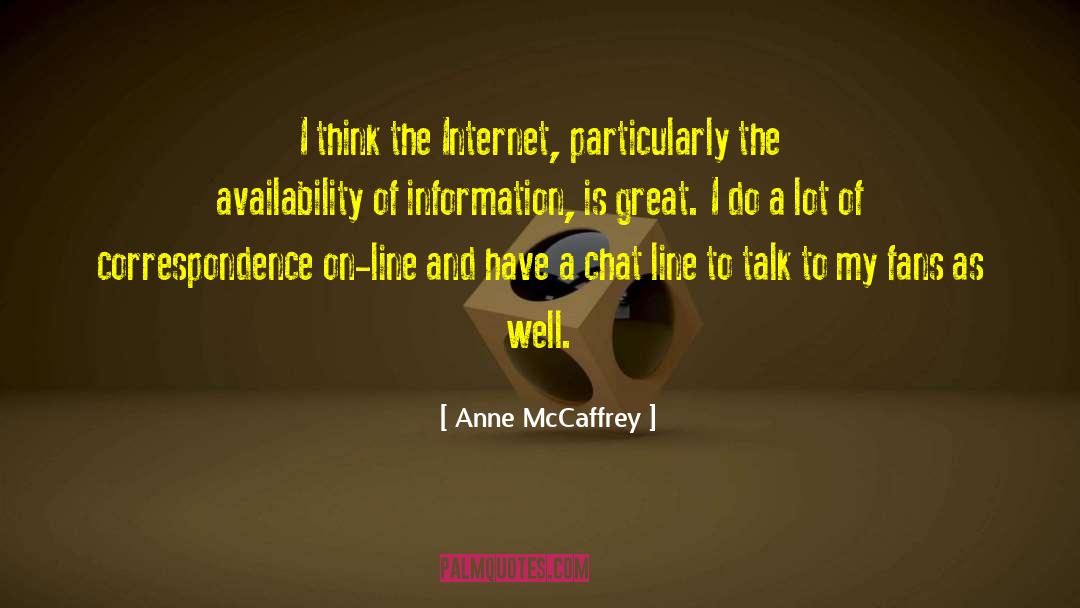 Availability quotes by Anne McCaffrey