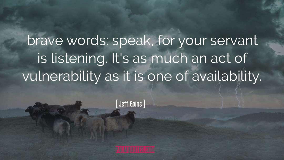 Availability quotes by Jeff Goins