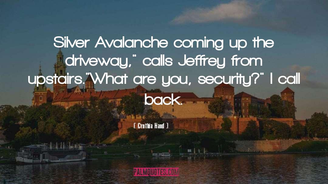 Avalanche quotes by Cynthia Hand