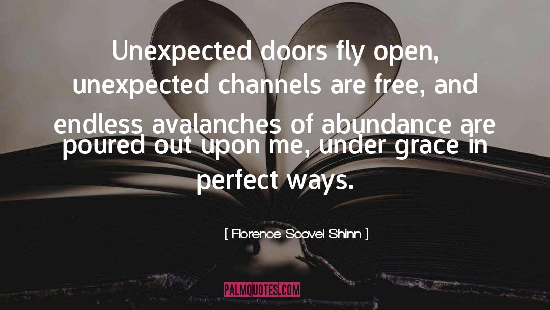 Avalanches quotes by Florence Scovel Shinn