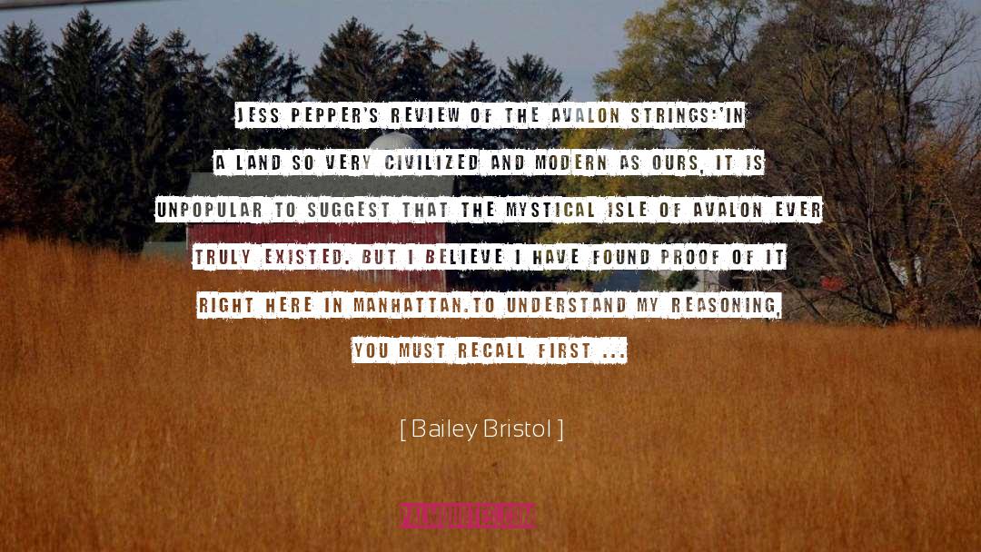 Avalon Eyrelin quotes by Bailey Bristol