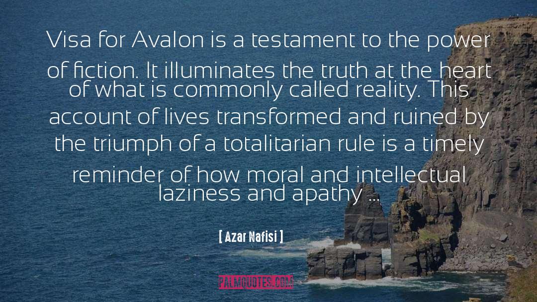 Avalon quotes by Azar Nafisi