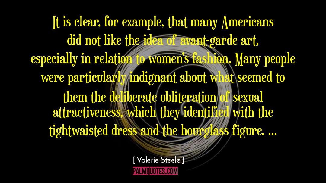 Avant Garde Art quotes by Valerie Steele