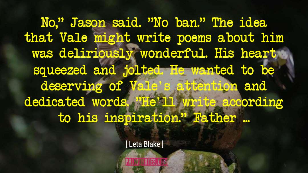 Ave Atque Vale quotes by Leta Blake