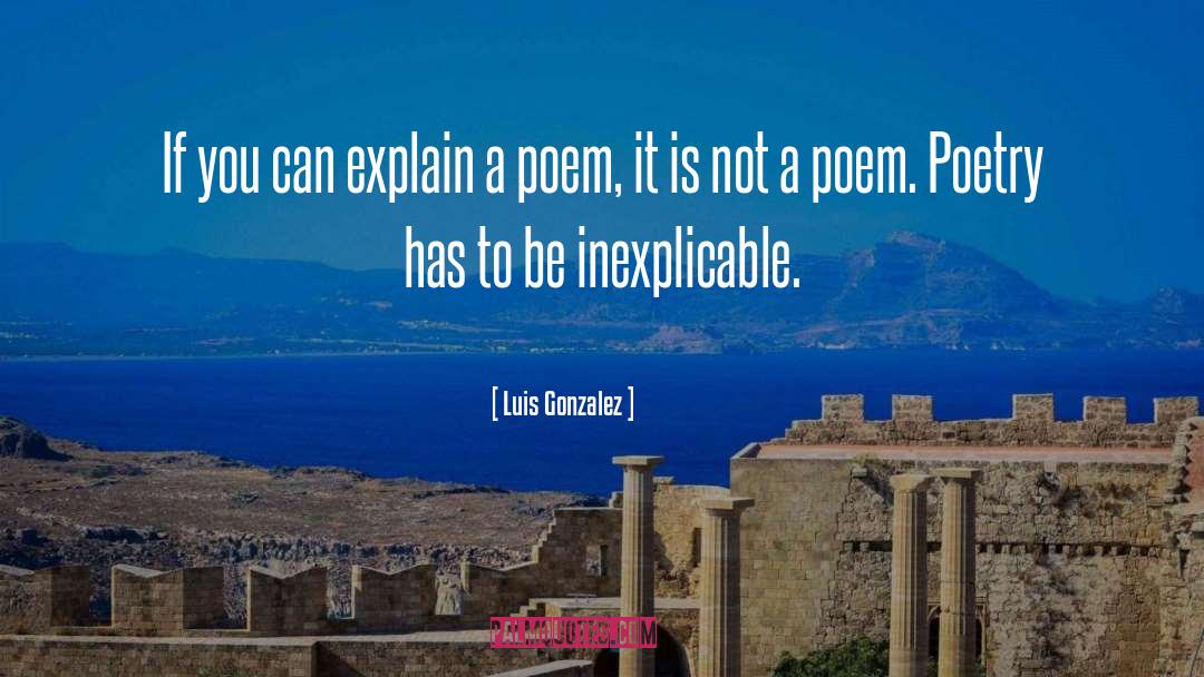 Avelino Gonzalez quotes by Luis Gonzalez