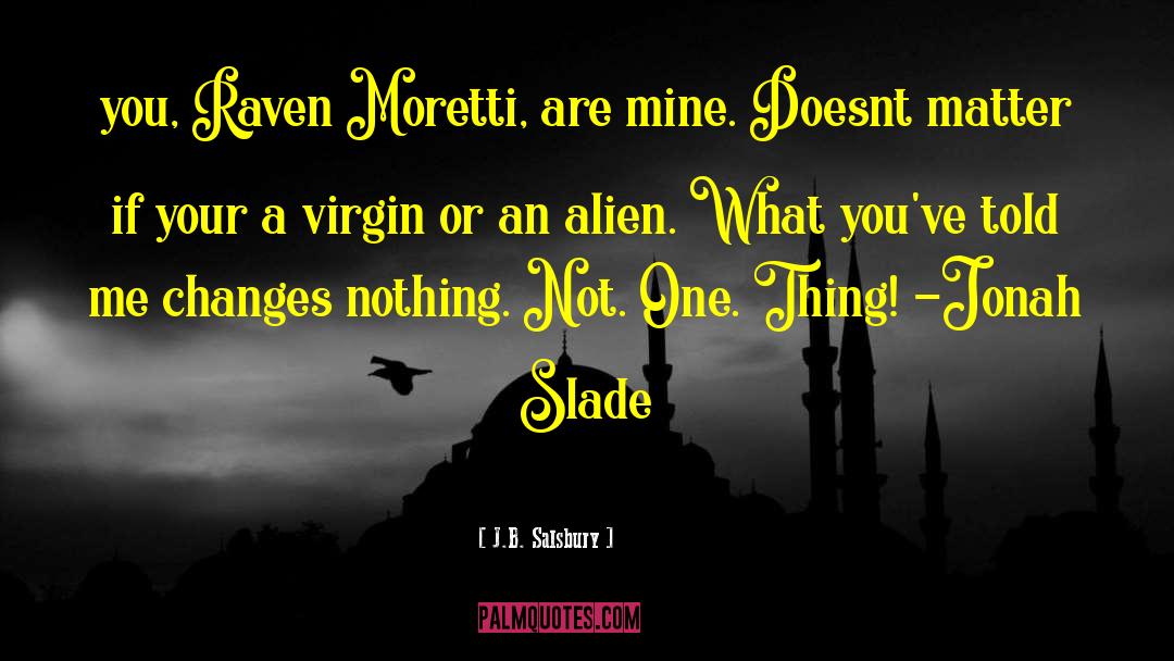 Avenell Slade quotes by J.B. Salsbury