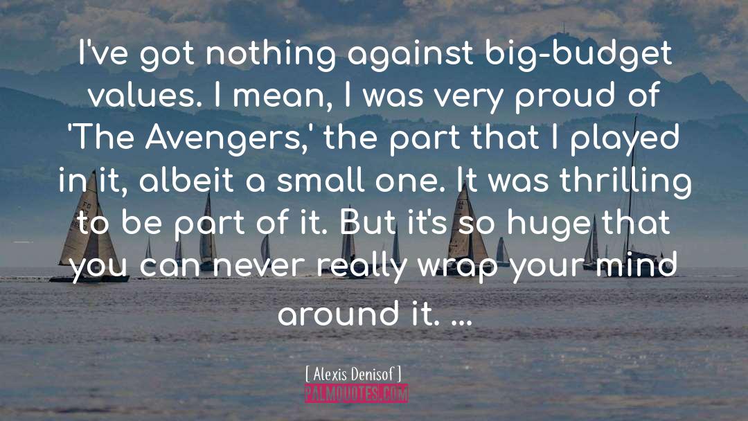 Avengers quotes by Alexis Denisof