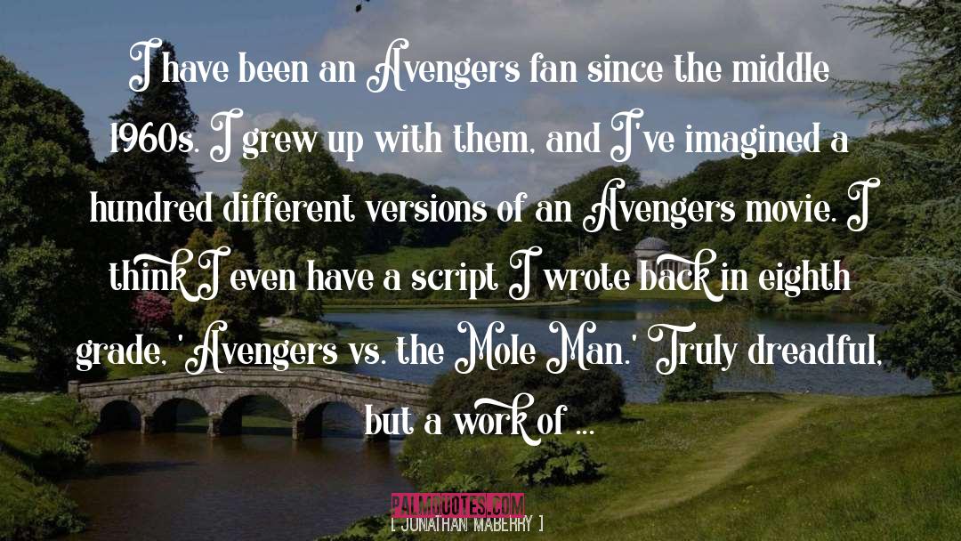 Avengers quotes by Jonathan Maberry