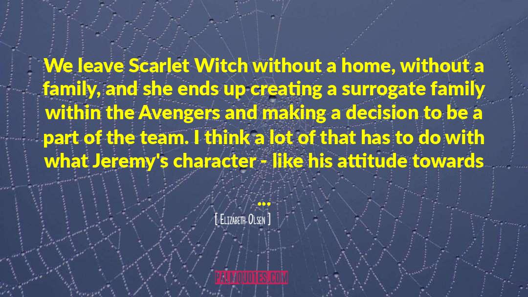 Avengers quotes by Elizabeth Olsen