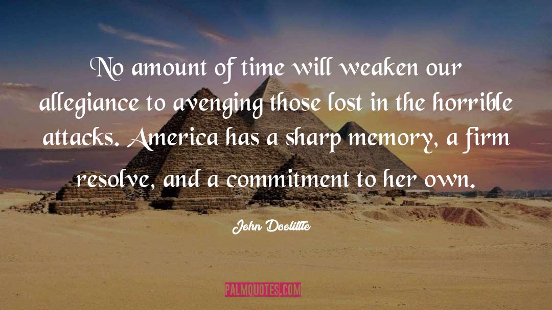 Avenging quotes by John Doolittle