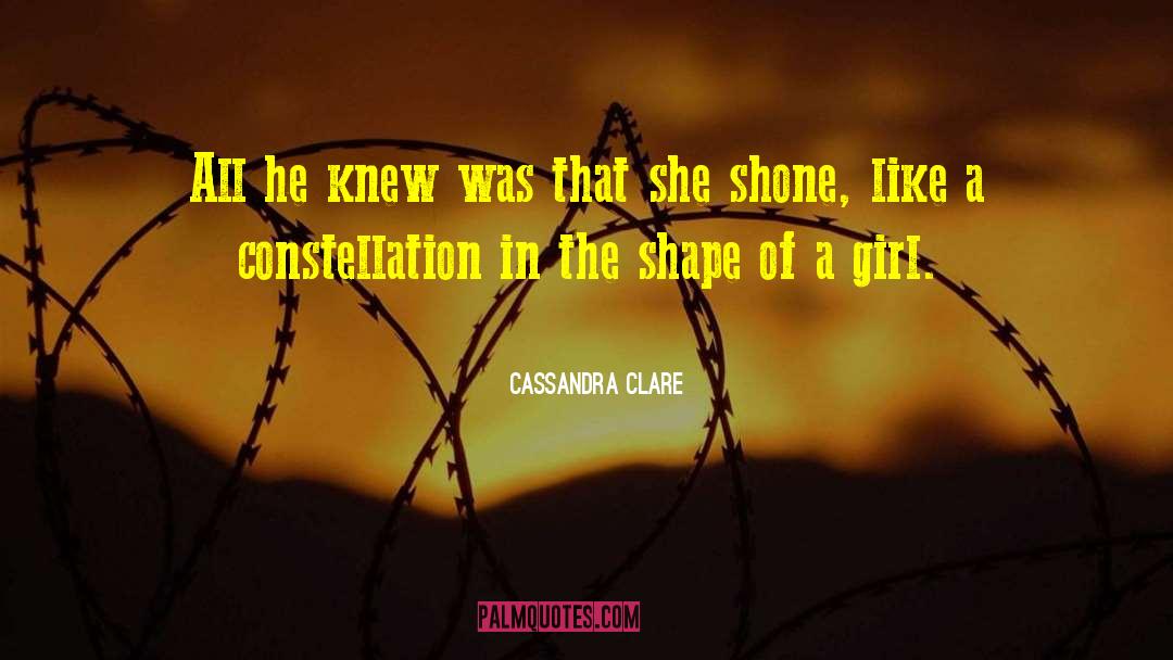 Average Girl quotes by Cassandra Clare