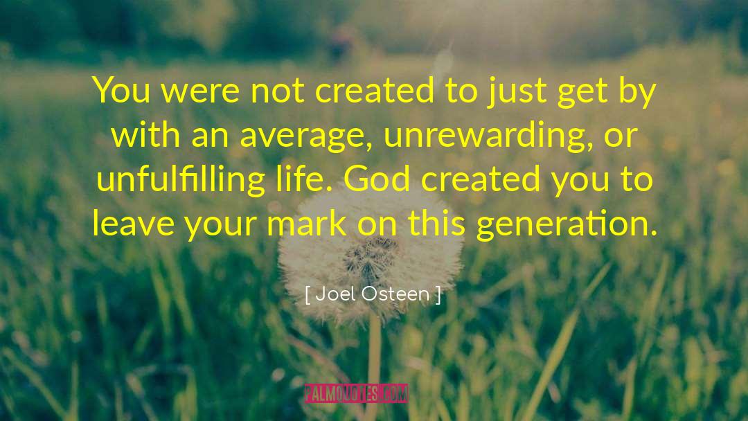 Average Joe quotes by Joel Osteen