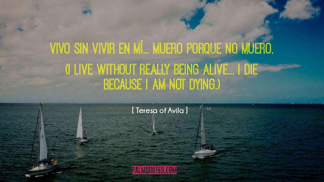 Average Life quotes by Teresa Of Avila