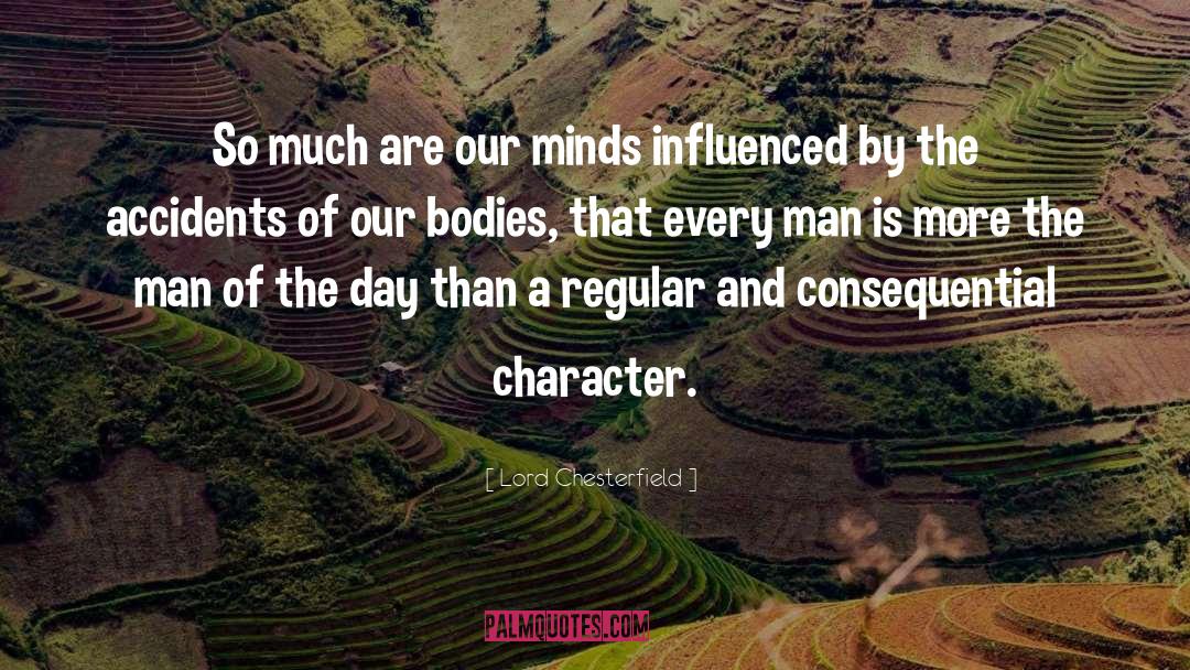 Average Minds quotes by Lord Chesterfield