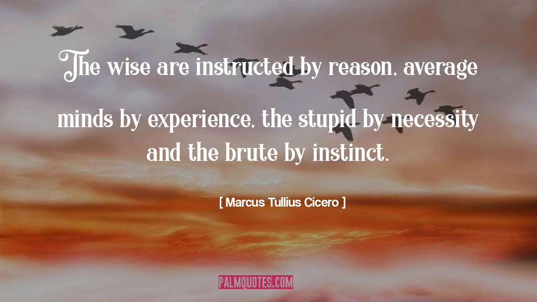 Average Minds quotes by Marcus Tullius Cicero