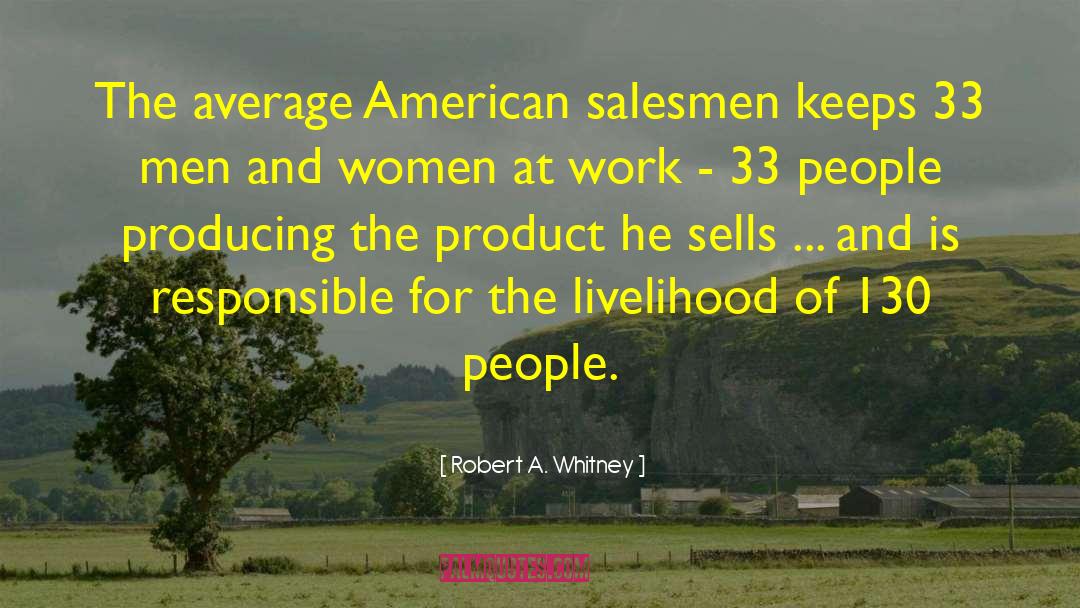 Average People quotes by Robert A. Whitney