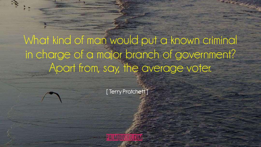 Average Voter quotes by Terry Pratchett