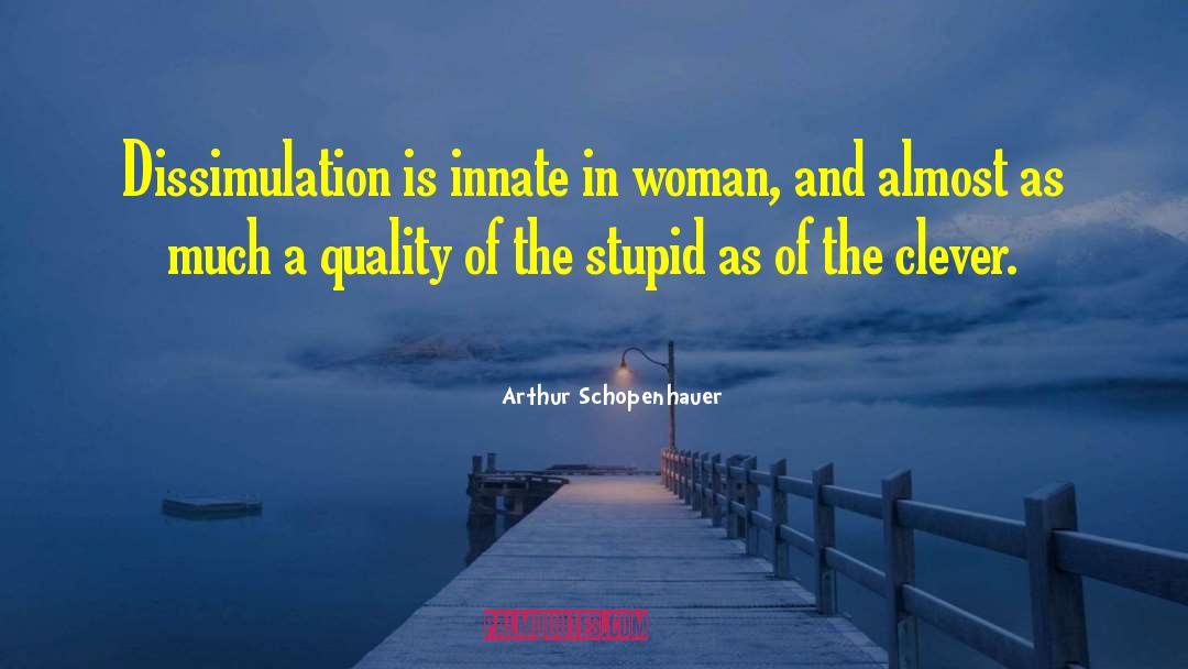 Average Woman quotes by Arthur Schopenhauer