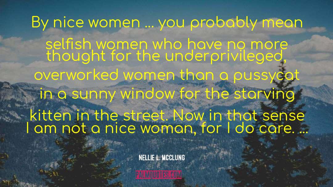Average Woman quotes by Nellie L. McClung