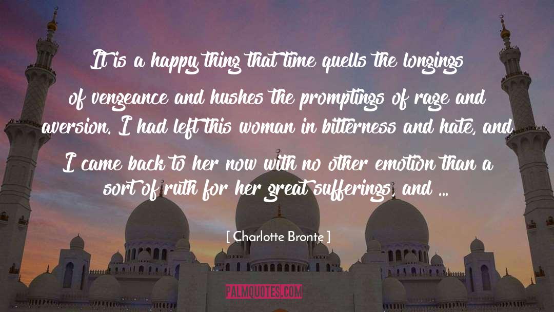 Aversion quotes by Charlotte Bronte