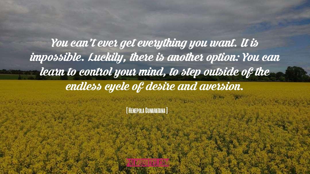 Aversion quotes by Henepola Gunaratana