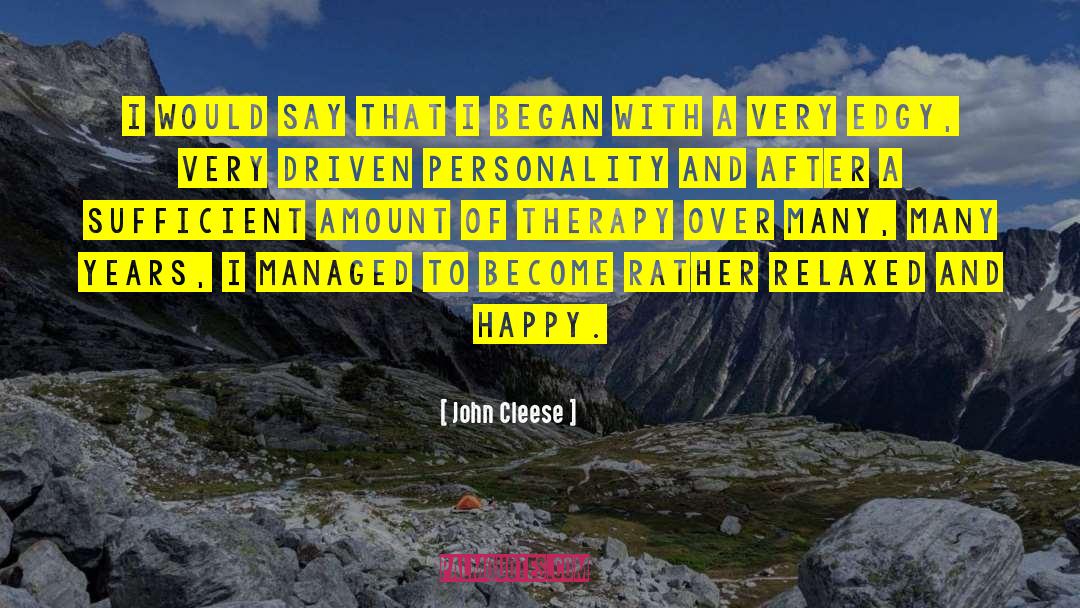 Aversion Therapy quotes by John Cleese