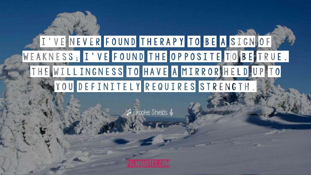 Aversion Therapy quotes by Brooke Shields
